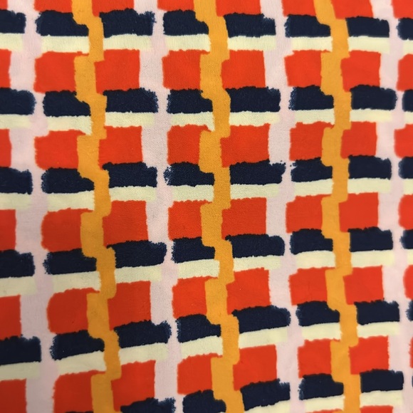 J. McLaughlin Neoprene Stretch Reversible Halle Pencil Printed Skirt NWOT Size L - Picture 7 of 8